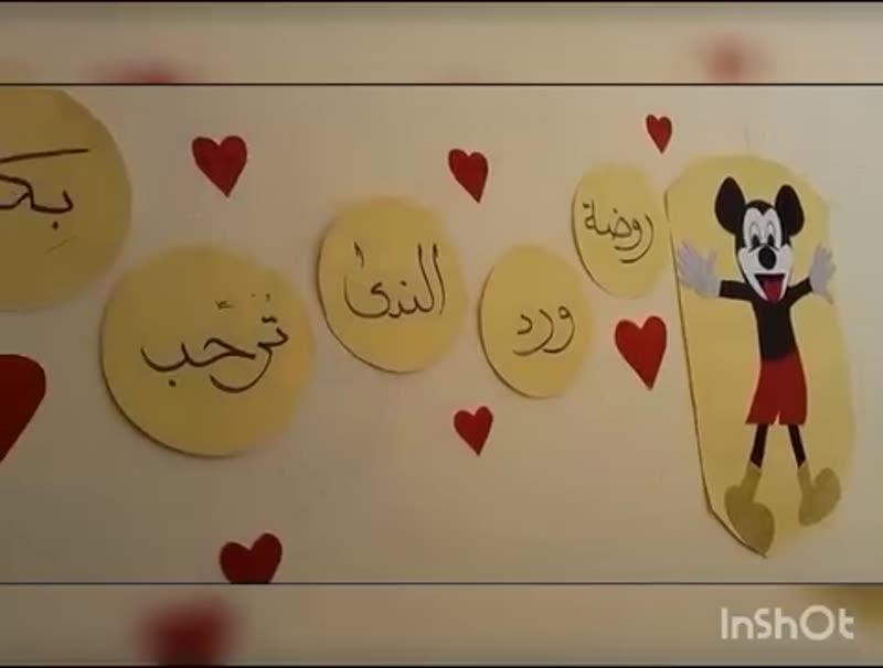 🔍🔍جولة بعدسة كاميرتنا لتصوير تجهيزات 🥰 اليوم المفتوح 🥰 بروضة ورد الندى كلنا شوق للقائكم ضي…