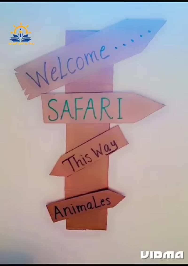 رحلة سفاري في روضة ورد الندى النموذجية🐧🐦🐓🐥🦘