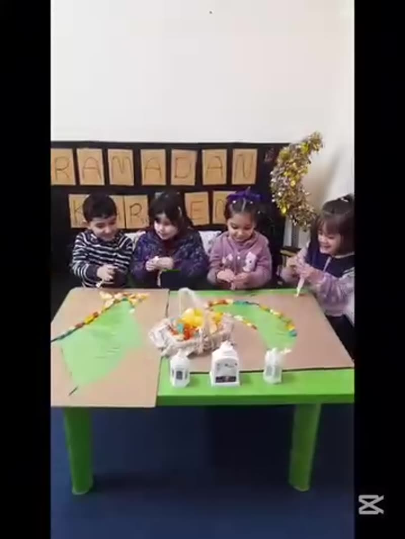 إبداعات منتسوري روضتنا⭐
